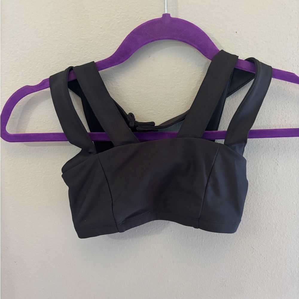 Ooh La La Child Ci Black Strappy Top